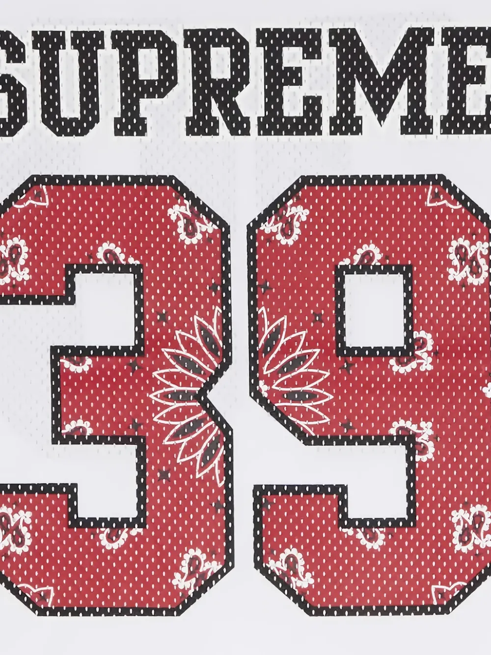 Supreme Bandana Football T‑shirt | White | FARFETCH