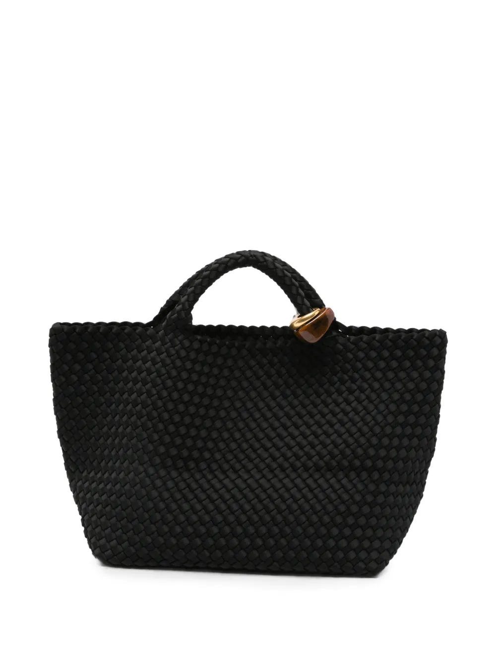 NAGHEDI medium St Barths beaded tote bag - Schwarz