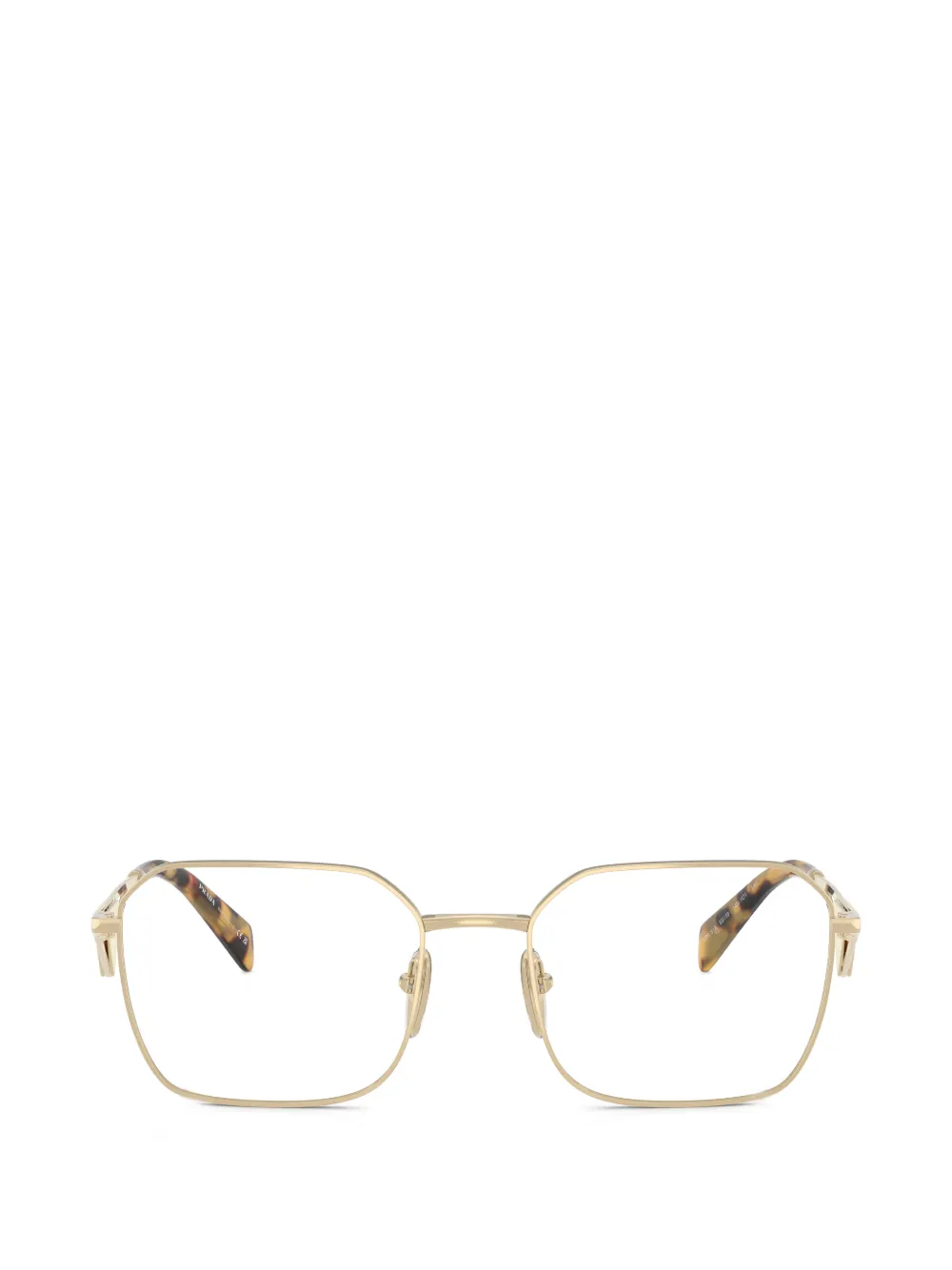 Prada Eyewear square-frame glasses - Oro