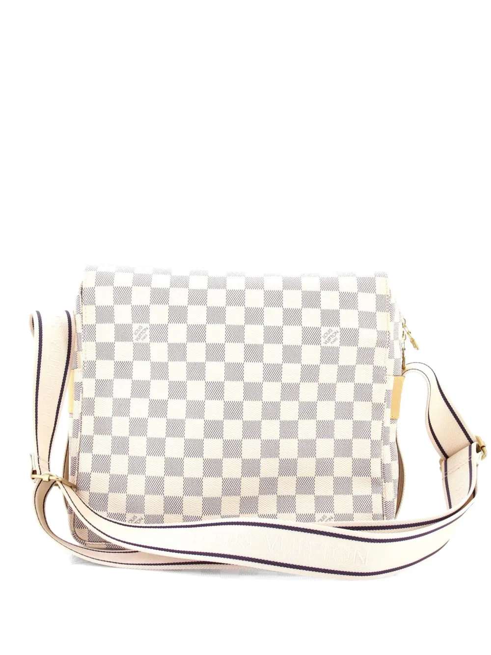Louis Vuitton Pre-Owned Naviglio Damier Umhängetasche - Weiß