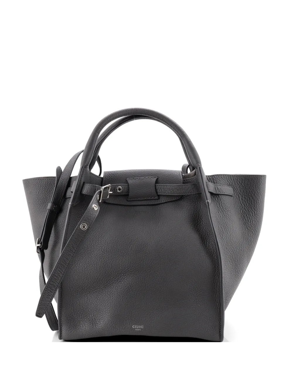 Celine Pre-Owned Big Bag Grained Calfskin Small satchel - Grigio