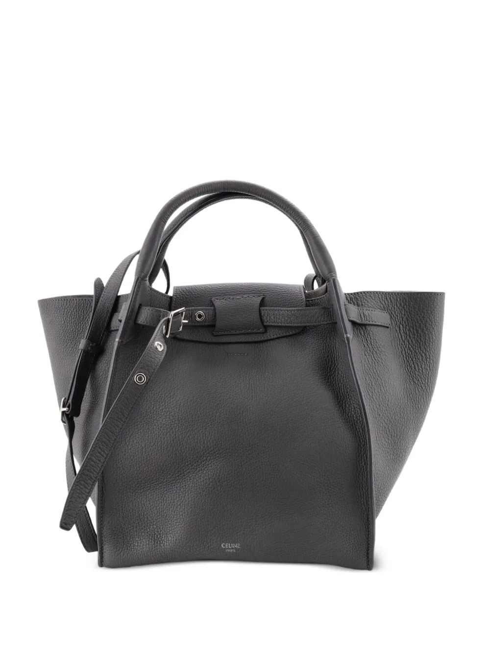 Celine Pre-Owned Big Bag Grained Calfskin Small satchel - Grigio