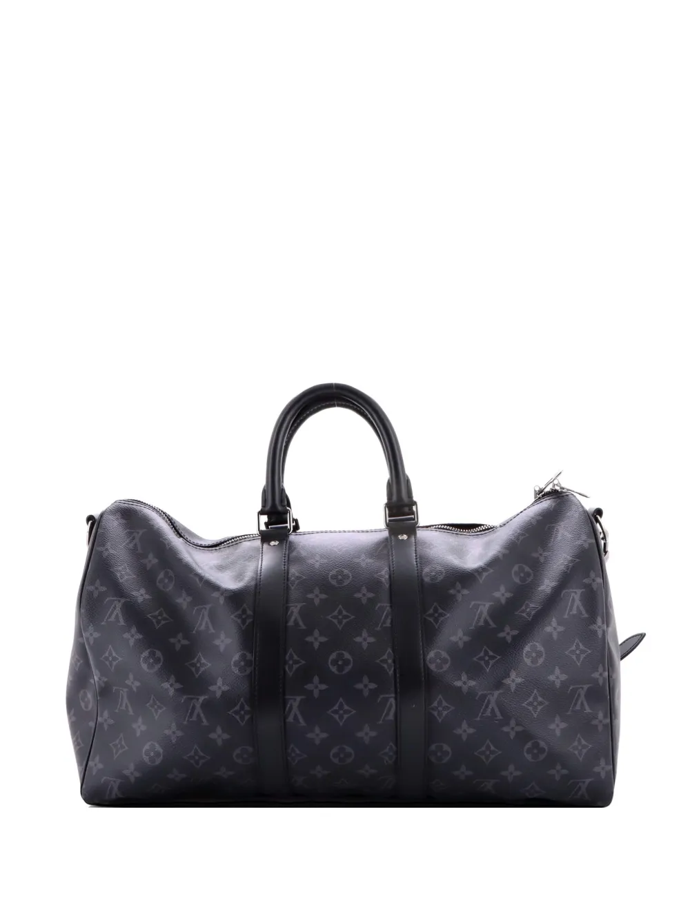 Louis Vuitton Pre-Owned Keepall Bandouliere Bag Monogram Eclipse Canvas 45 travel bag – Black