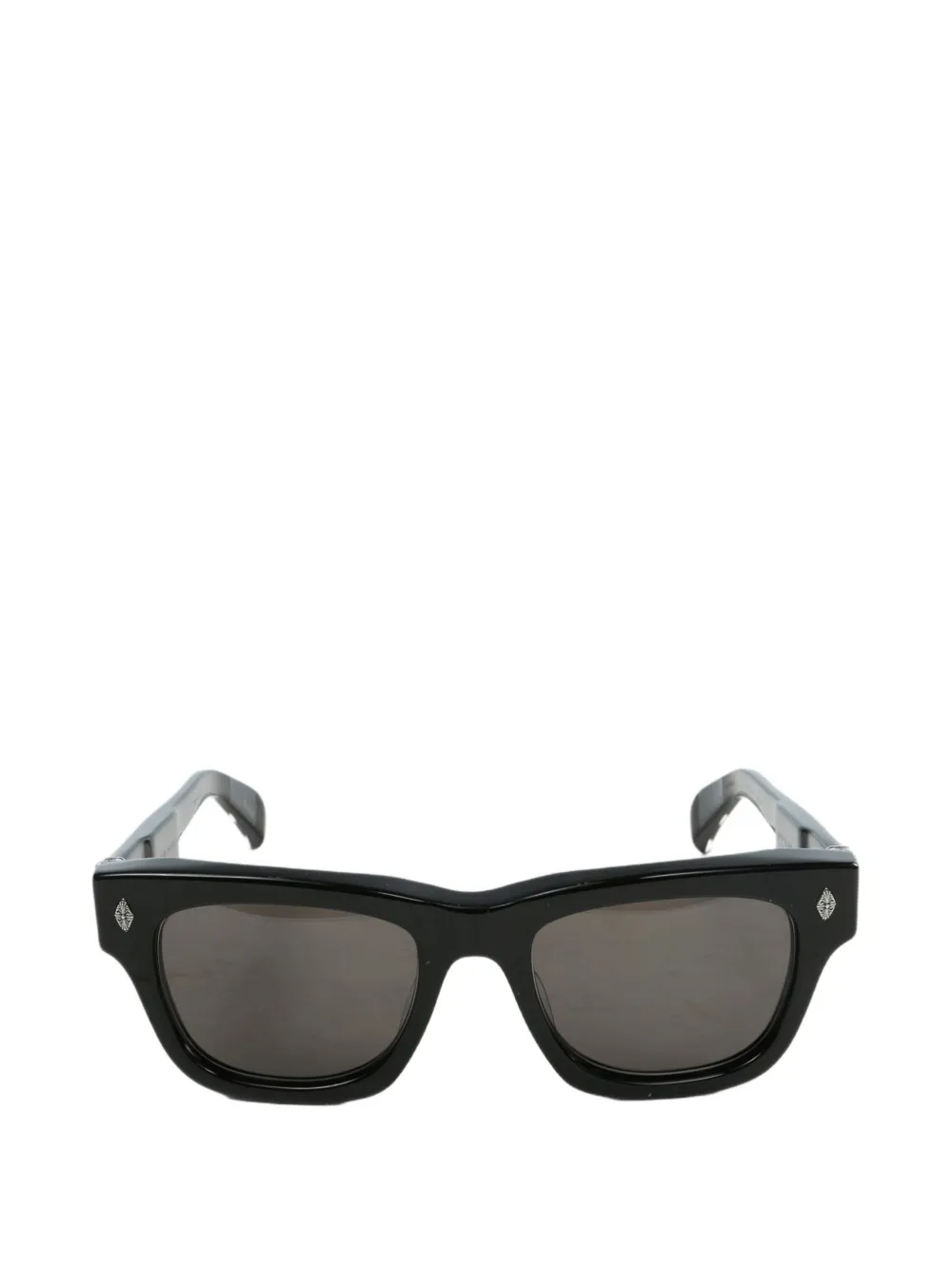 Chrome Hearts dagger-detail square-frame sunglasses - Nero