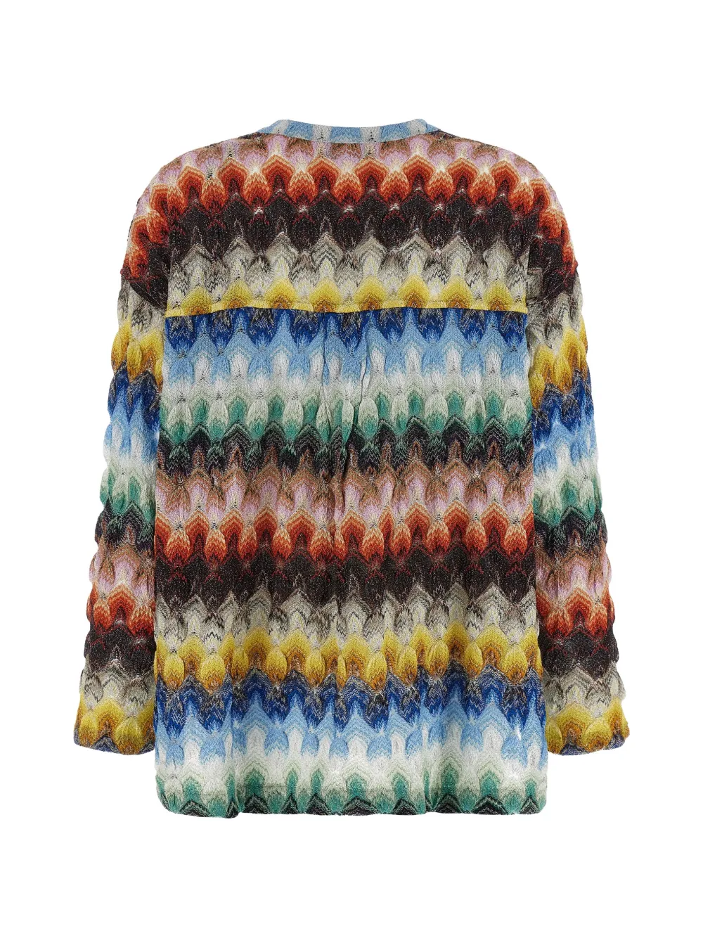 Missoni Lamé kasjmier blouse Blauw