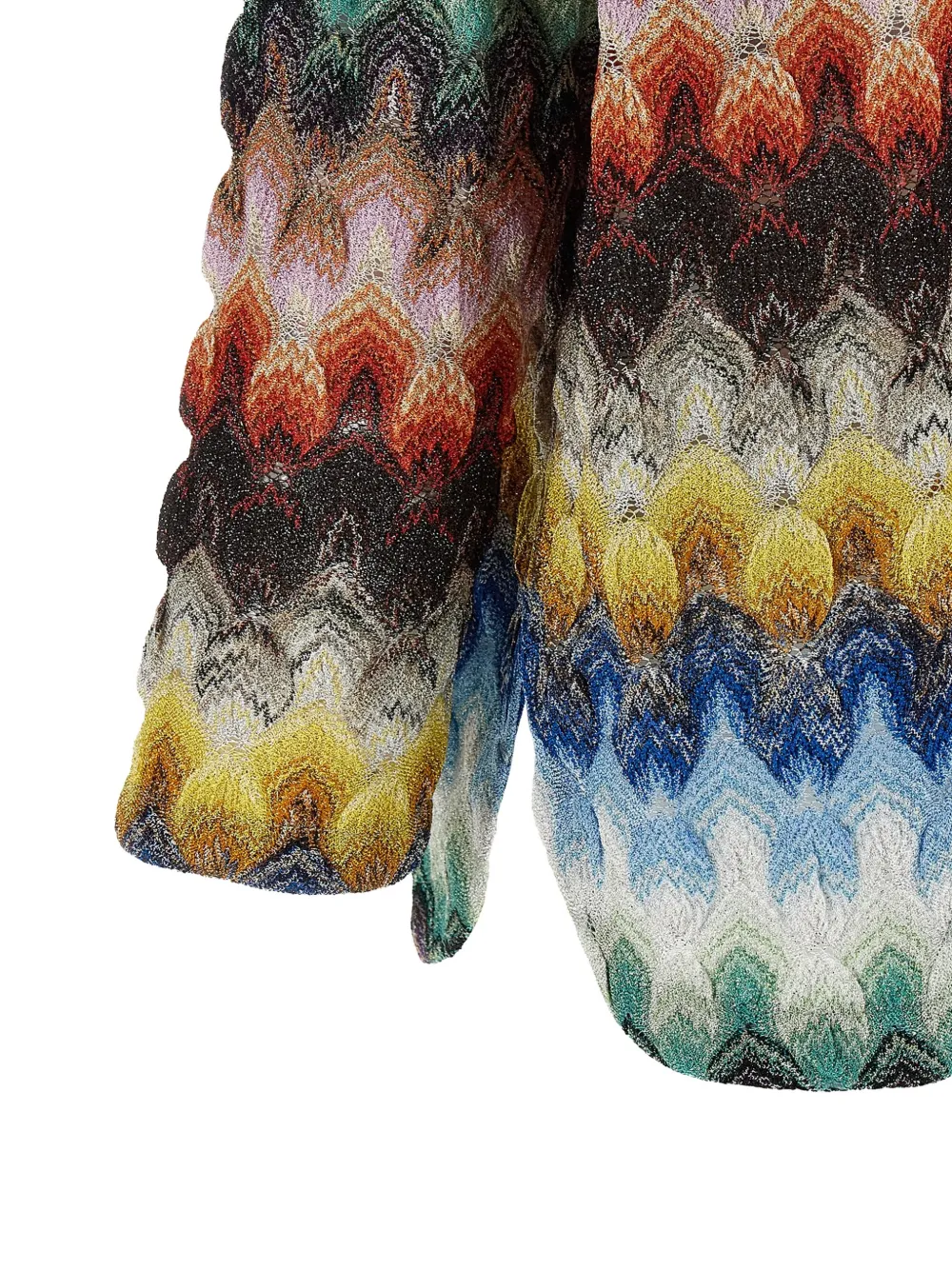 Missoni Lamé kasjmier blouse Blauw