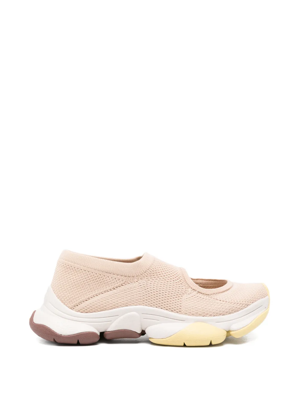 Camper x Issey Miyake round-toe sneakers - Toni neutri
