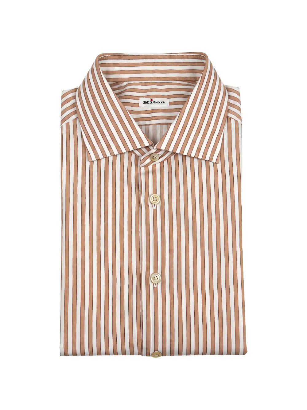 Kiton striped shirt - Pink