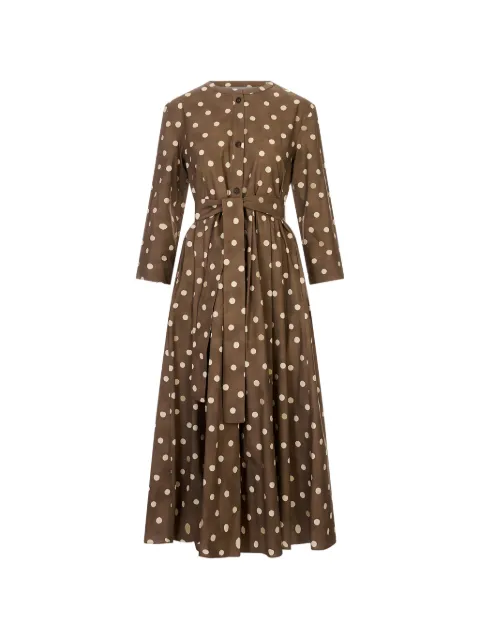 'S Max Mara polka-dot belted dress