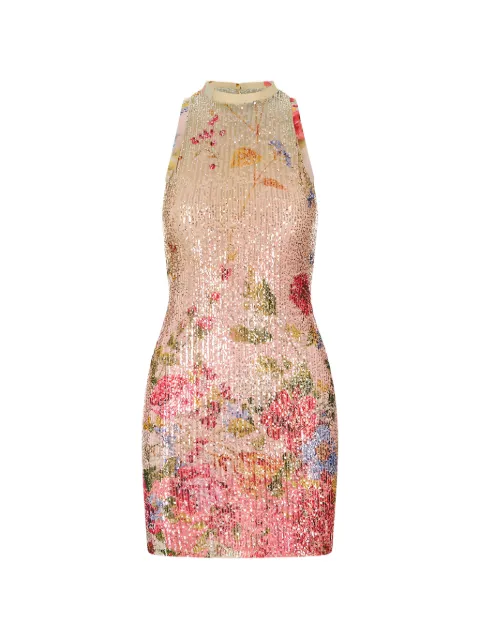 Roberto Cavalli Miami Flowers sleeveless dress