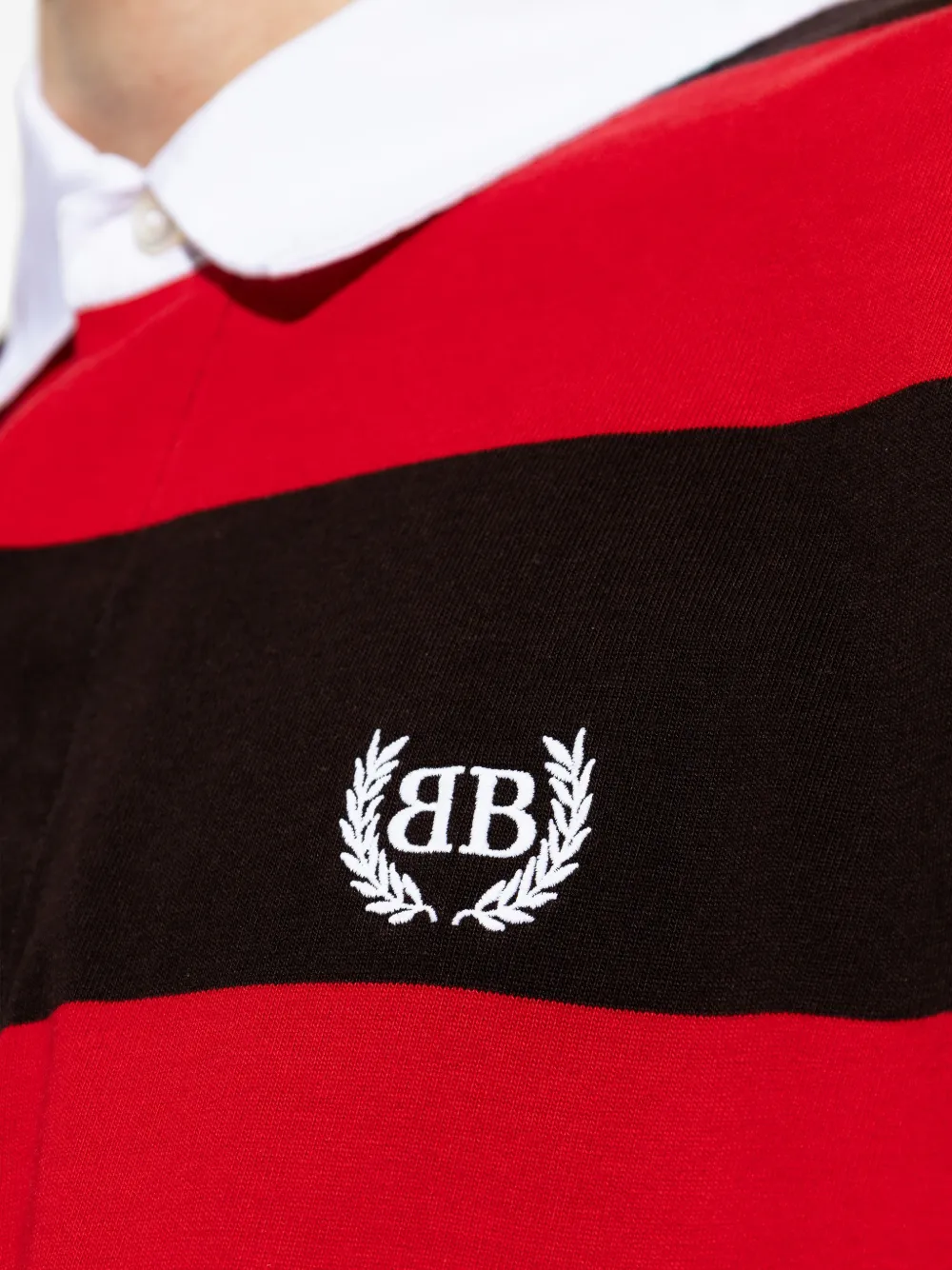 Balenciaga Poloshirt met lange mouwen Rood