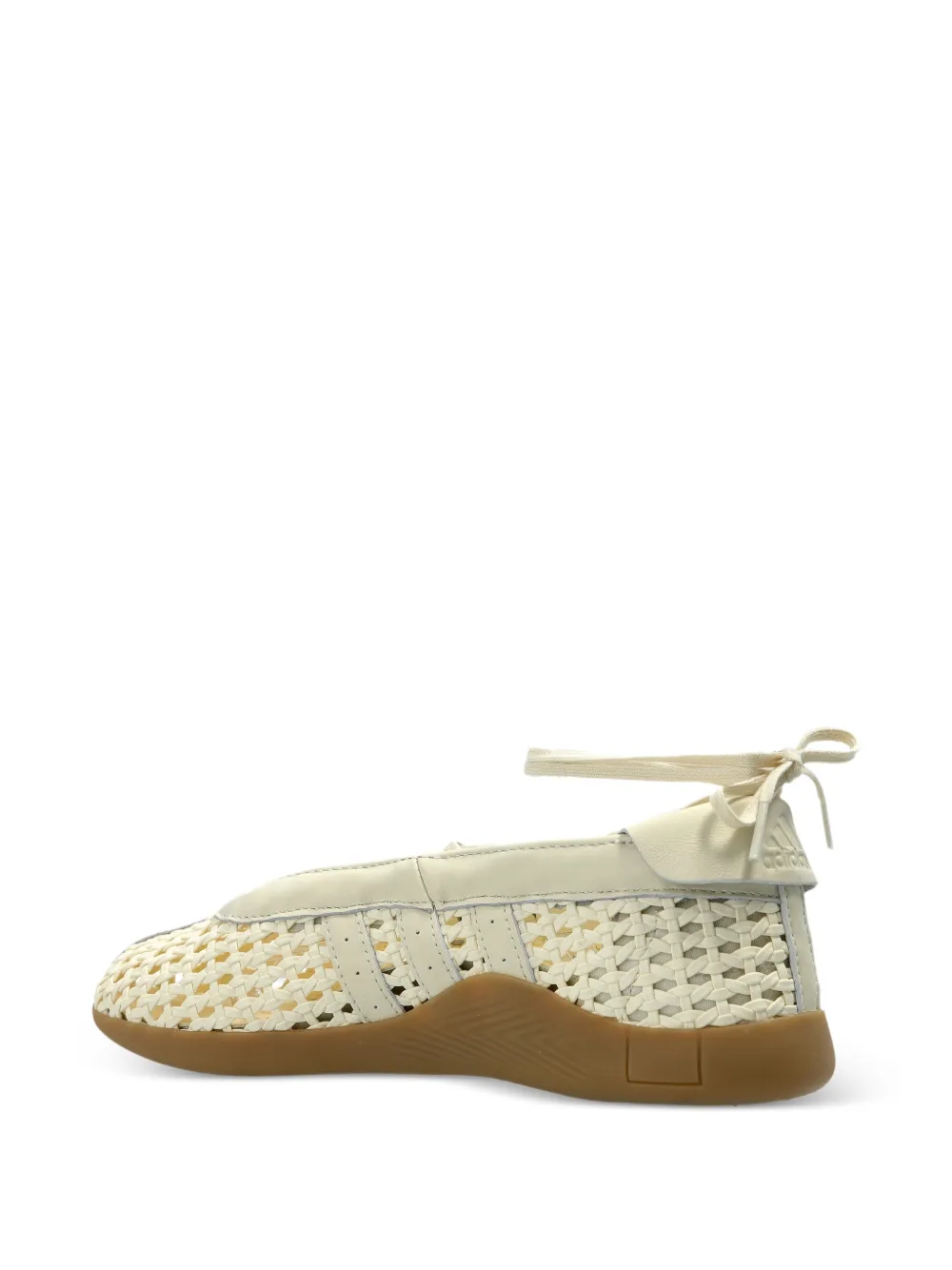 adidas Taekwondo Mei woven lace-up sneakers Beige