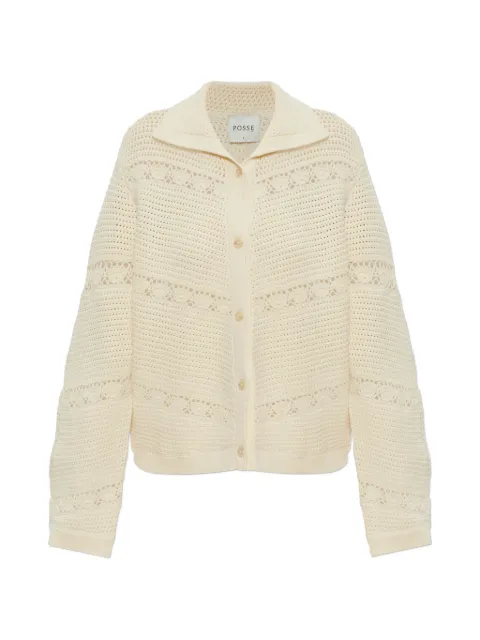Posse Dylan open-knit cardigan