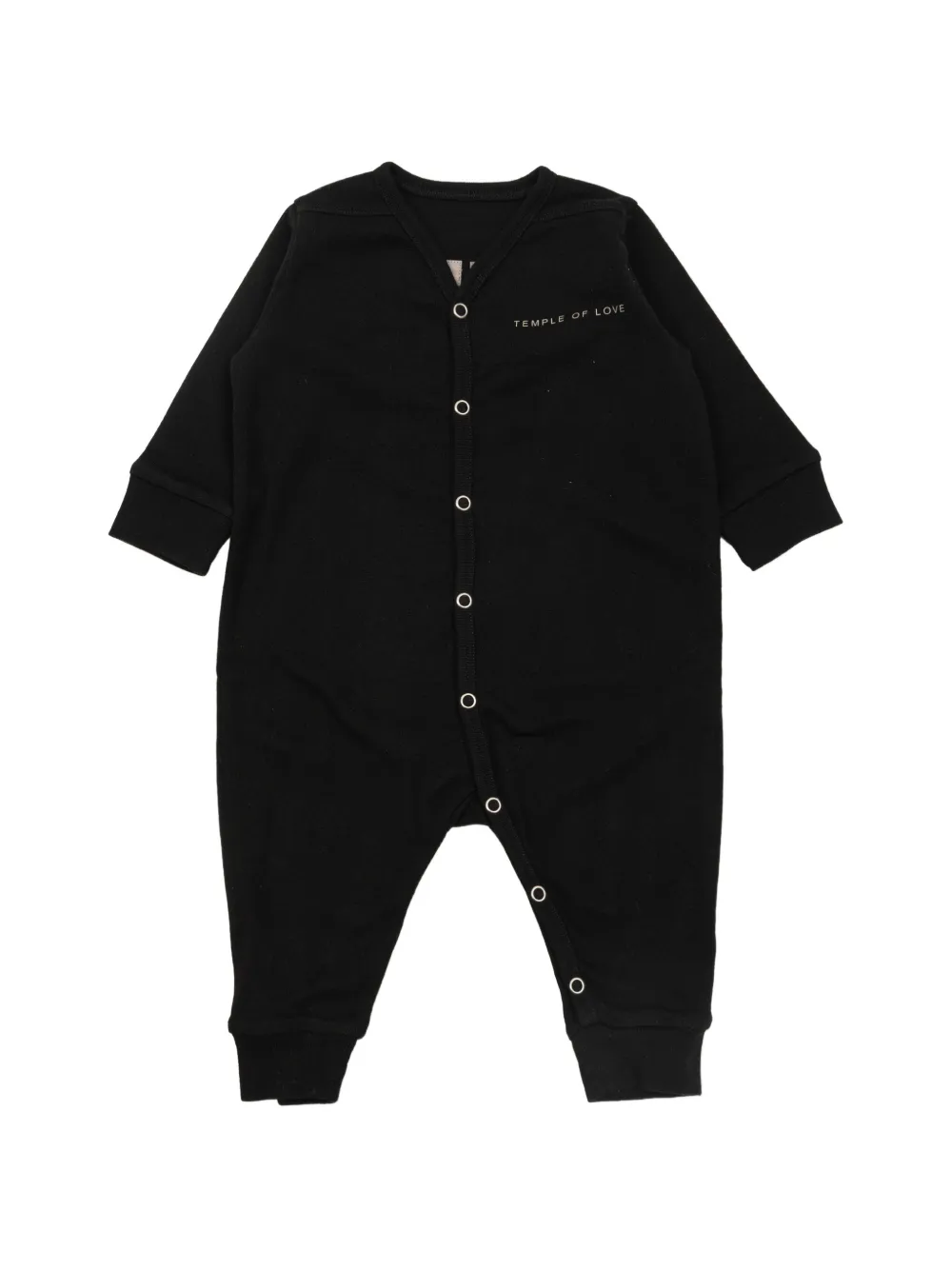 Rick Owens Kids logo-print rompers - Nero