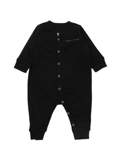 Rick Owens Kids pelele con logo estampado