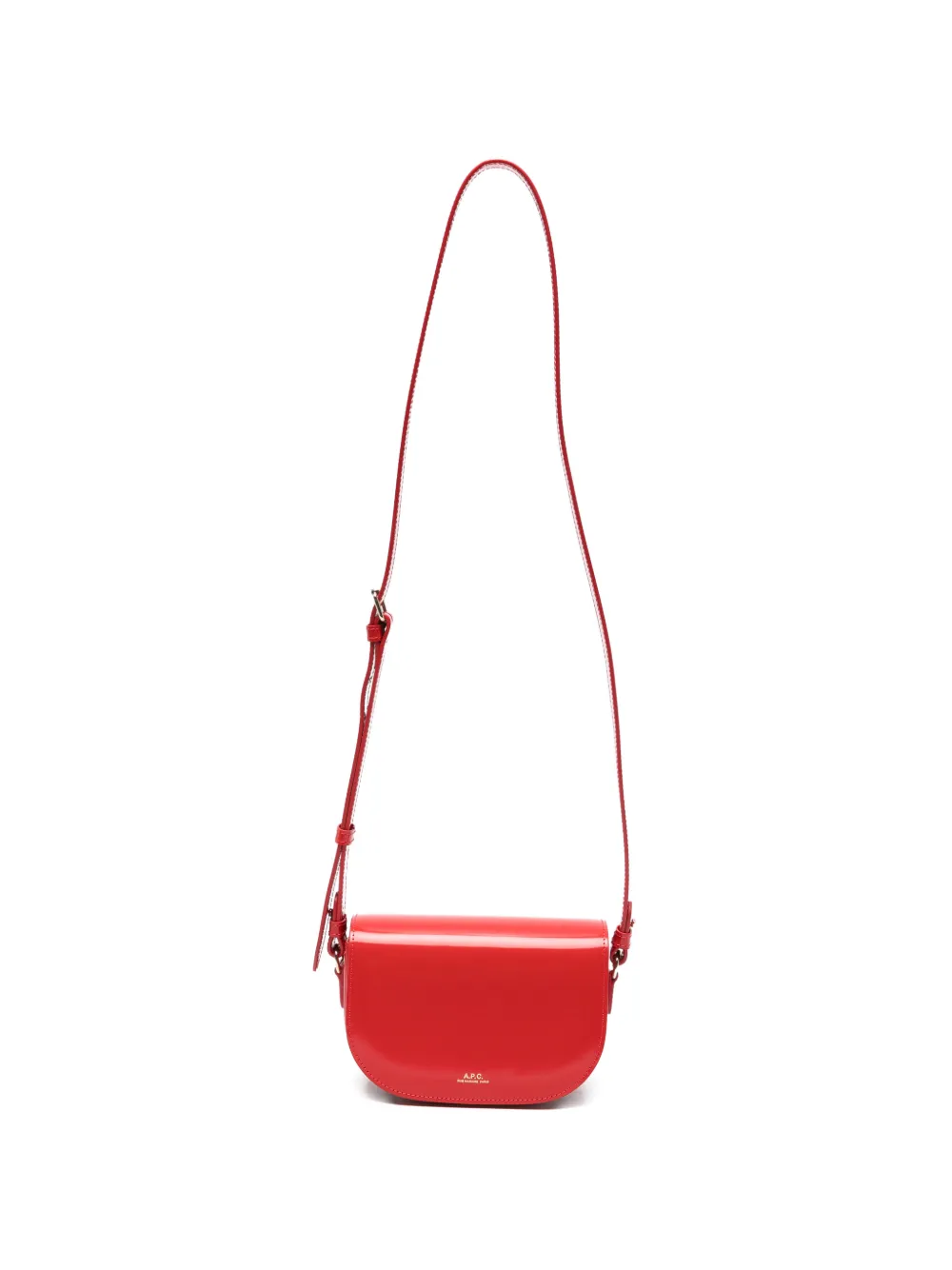 A.P.C. small leather mini bag - Rosso