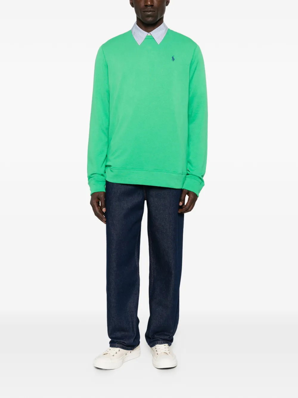 Polo Ralph Lauren Trui met geborduurd logo Groen