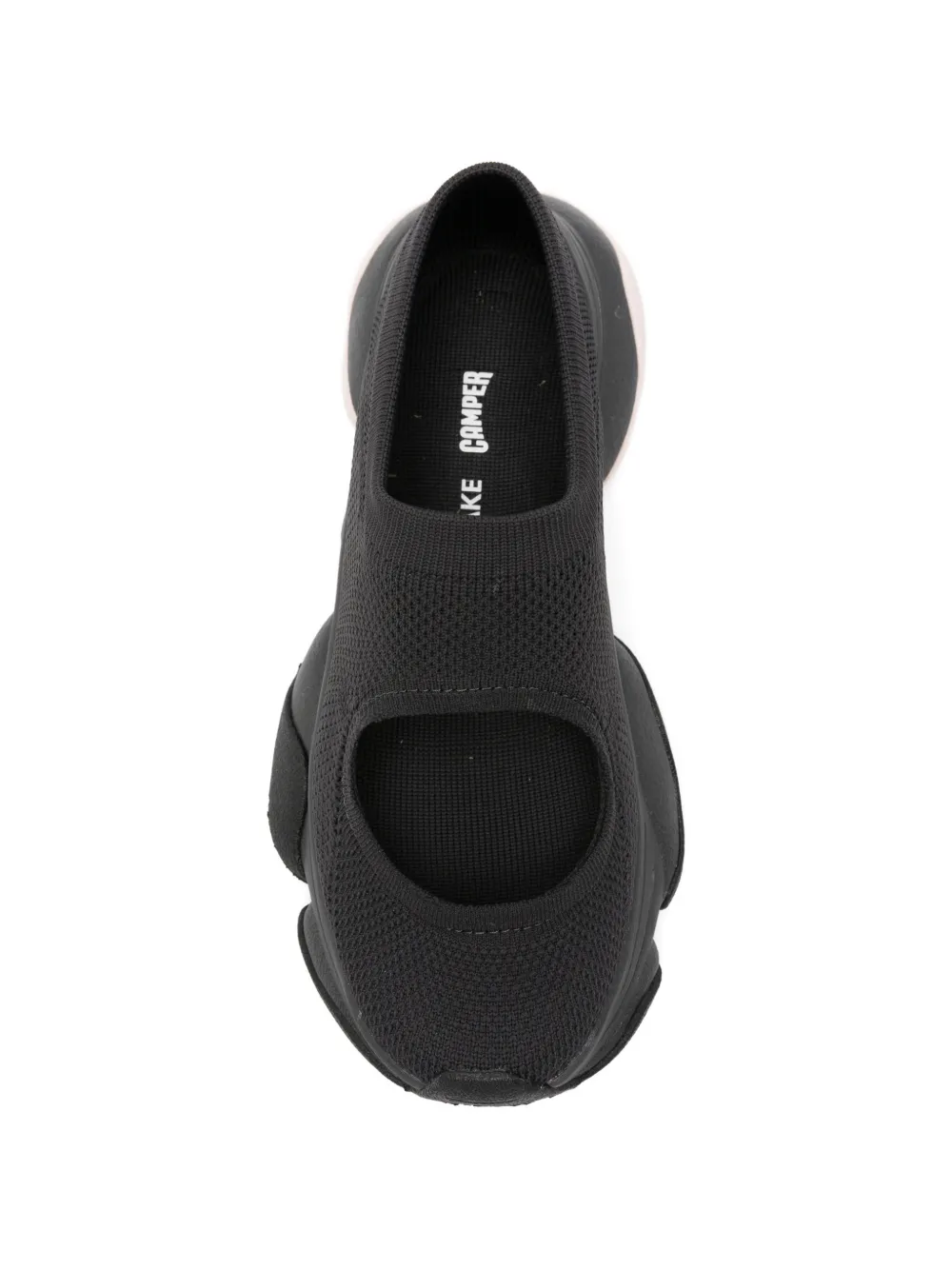 Camper x Issey Miyake round-toe sneakers Zwart