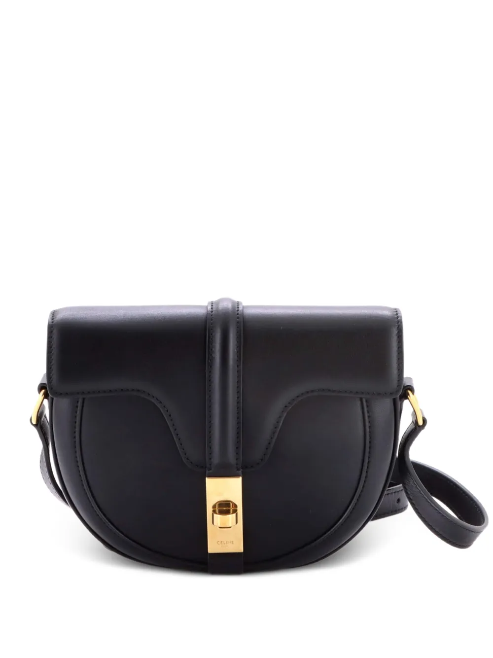 Celine Pre-Owned Besace 16 Bag Smooth Calfskin Small crossbody bag - Nero