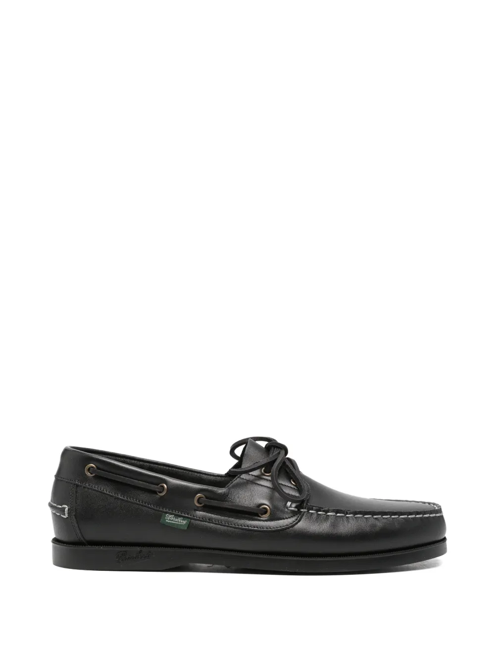 Paraboot Barth leather boat shoes - Schwarz