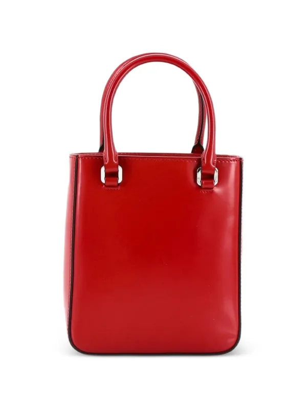 Prada Pre-Owned コンバーチブル トート ブラッシュドレザー スモール