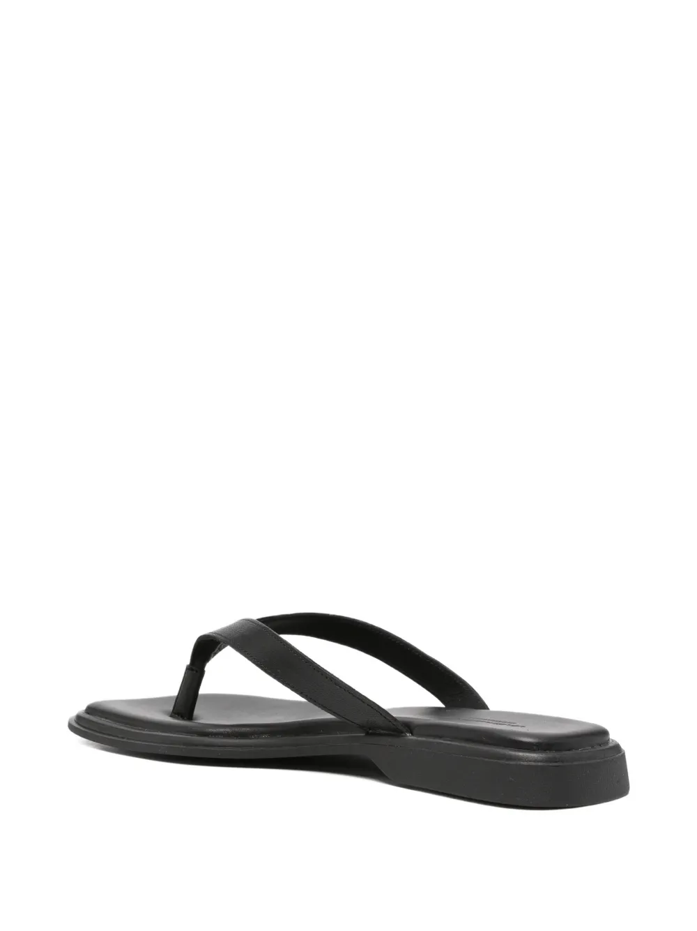 VAGABOND Izzy leather flip-flops Zwart