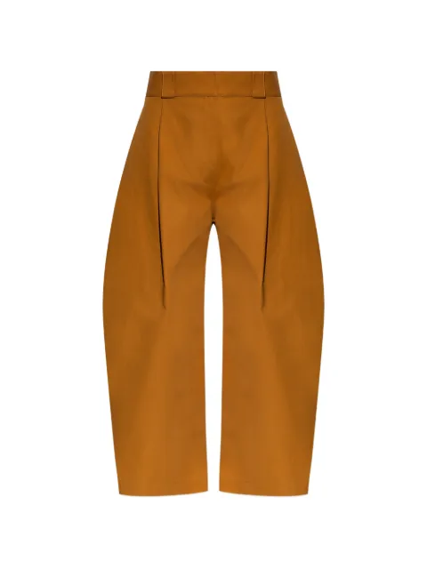 Balenciaga pantalones anchos con pinzas