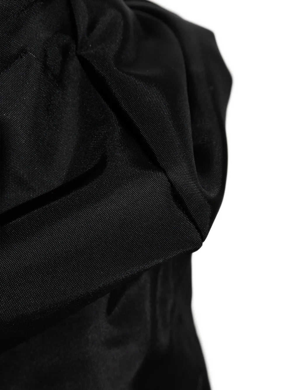 Rick Owens Asymmetrische rok met gedrapeerd design Zwart
