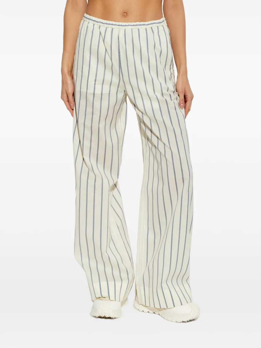 Moncler Gestreepte broek Beige