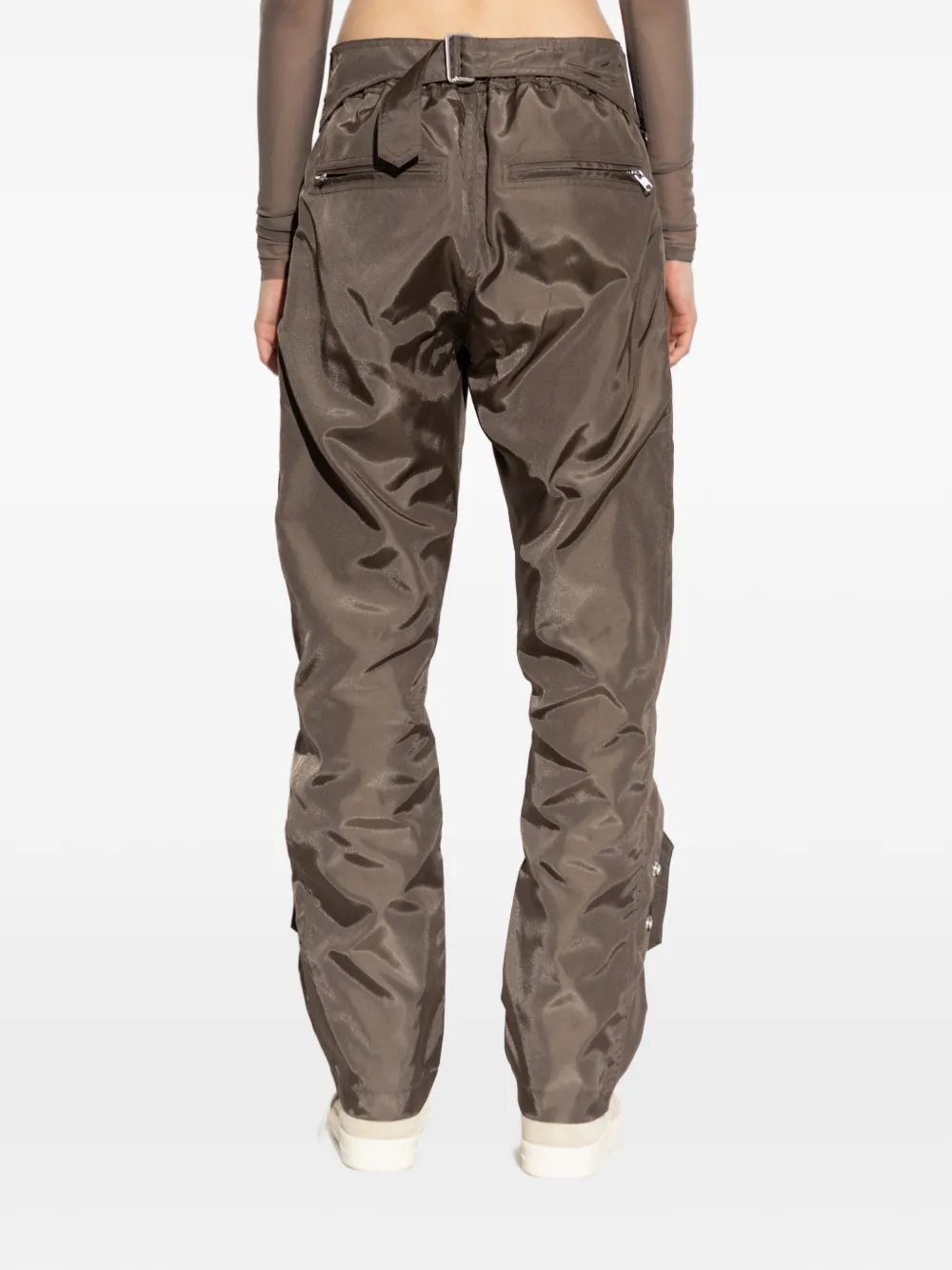 Rick Owens Broek met drukknoopdetail Bruin