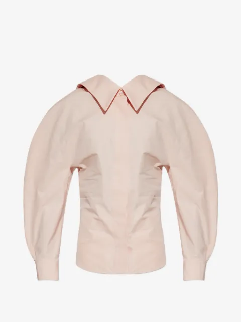 Givenchy блузка с объемными рукавами