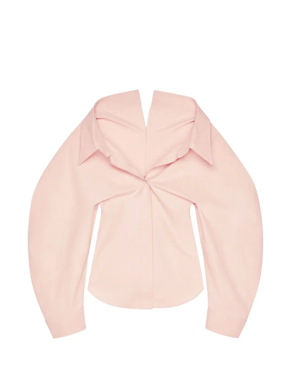 Givenchy Slashed popeline blouse Roze