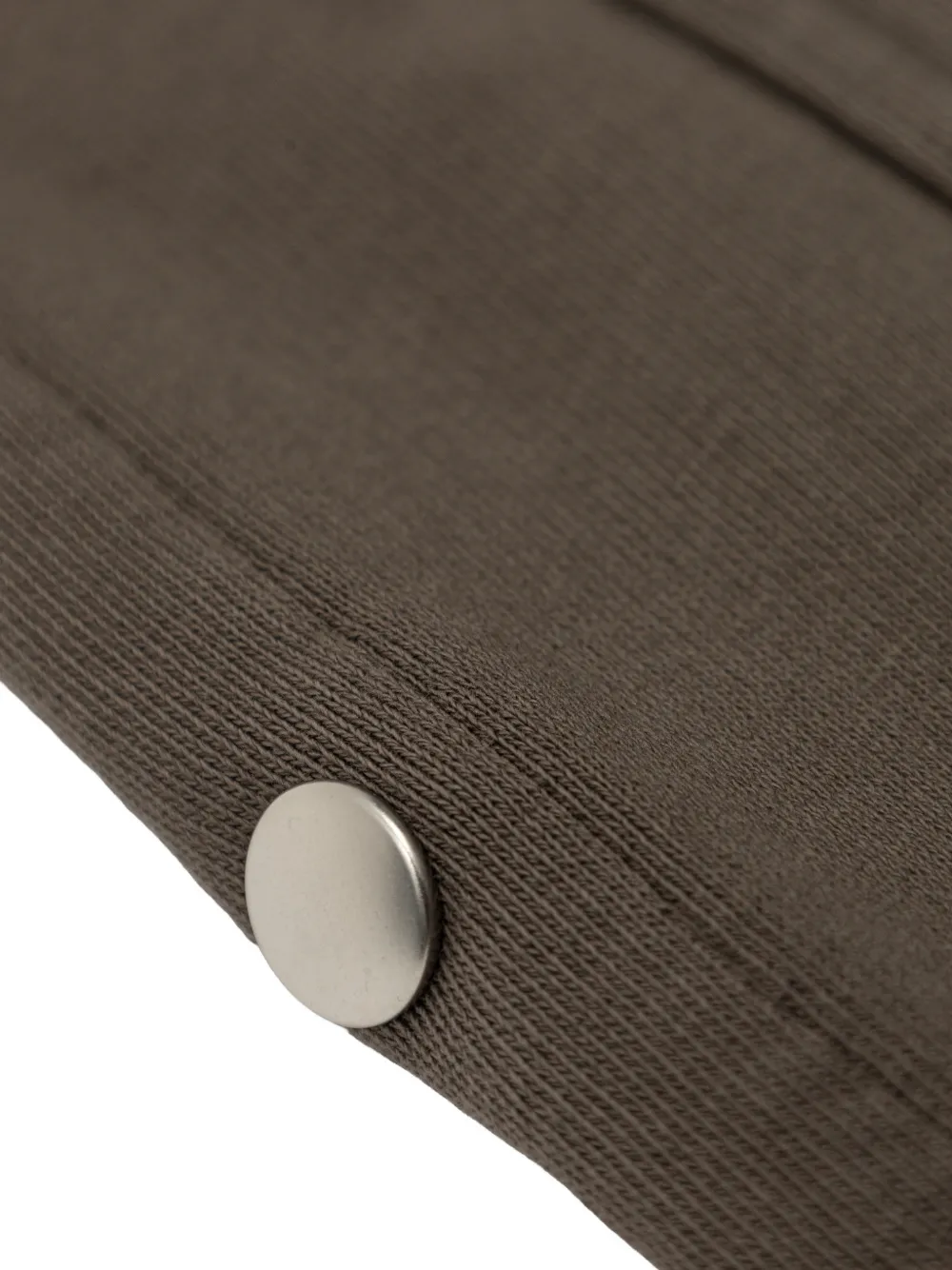 Rick Owens Kids Shorts met drukknopen en trekkoord Bruin