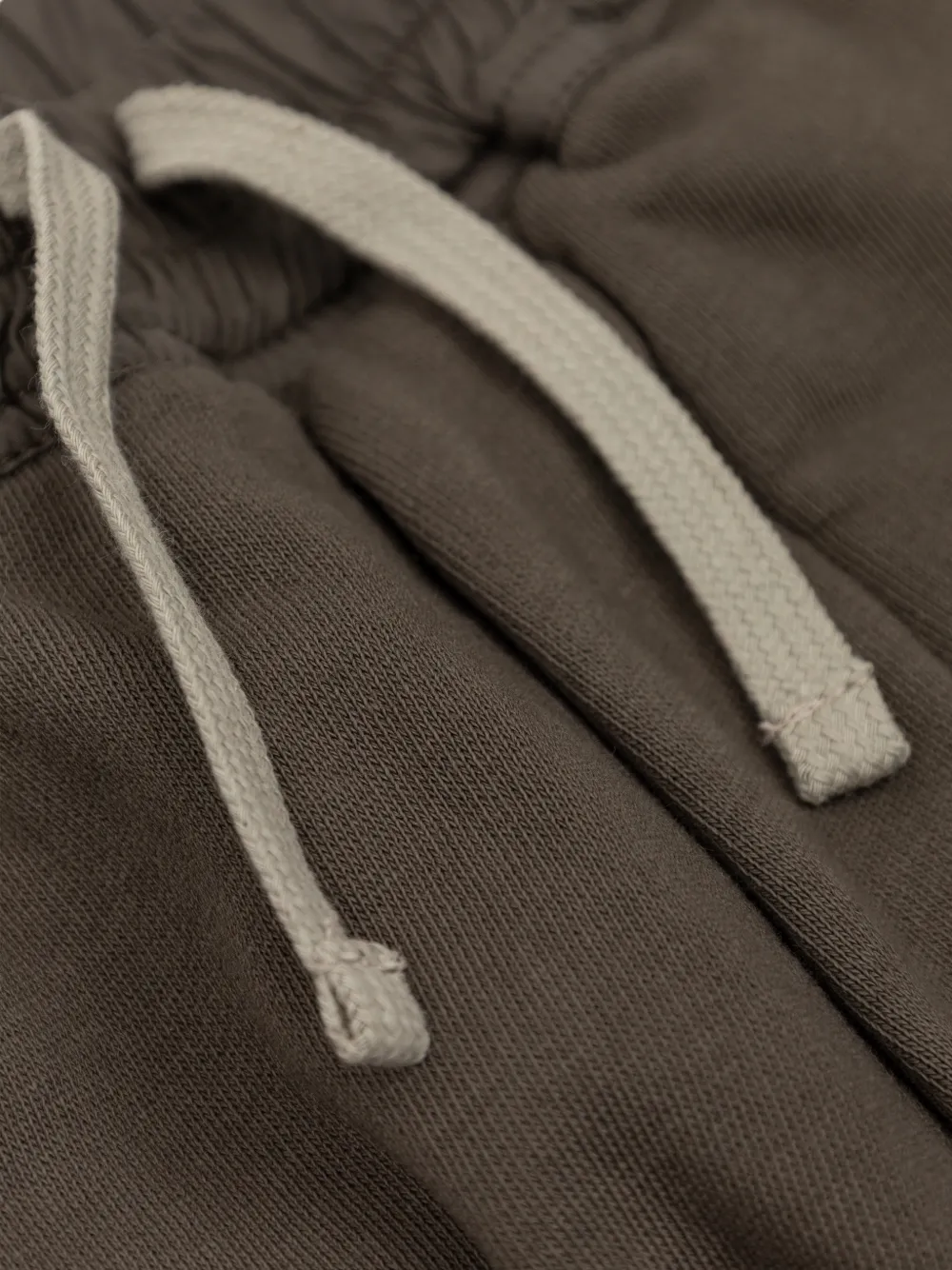 Rick Owens Kids Shorts met drukknopen en trekkoord Bruin