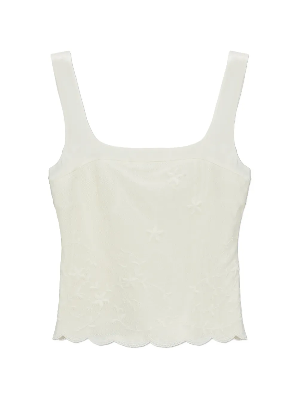 Posse floral-desig top - Toni neutri