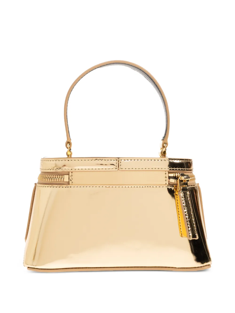 Givenchy Antigona leren toilettas met ketting en spiegelend effect Goud