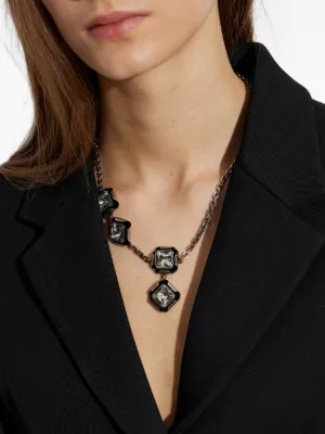GIVENCHY ジバンシー ヴィンテージ 4Gロゴ ネックレス シルバーカラー 