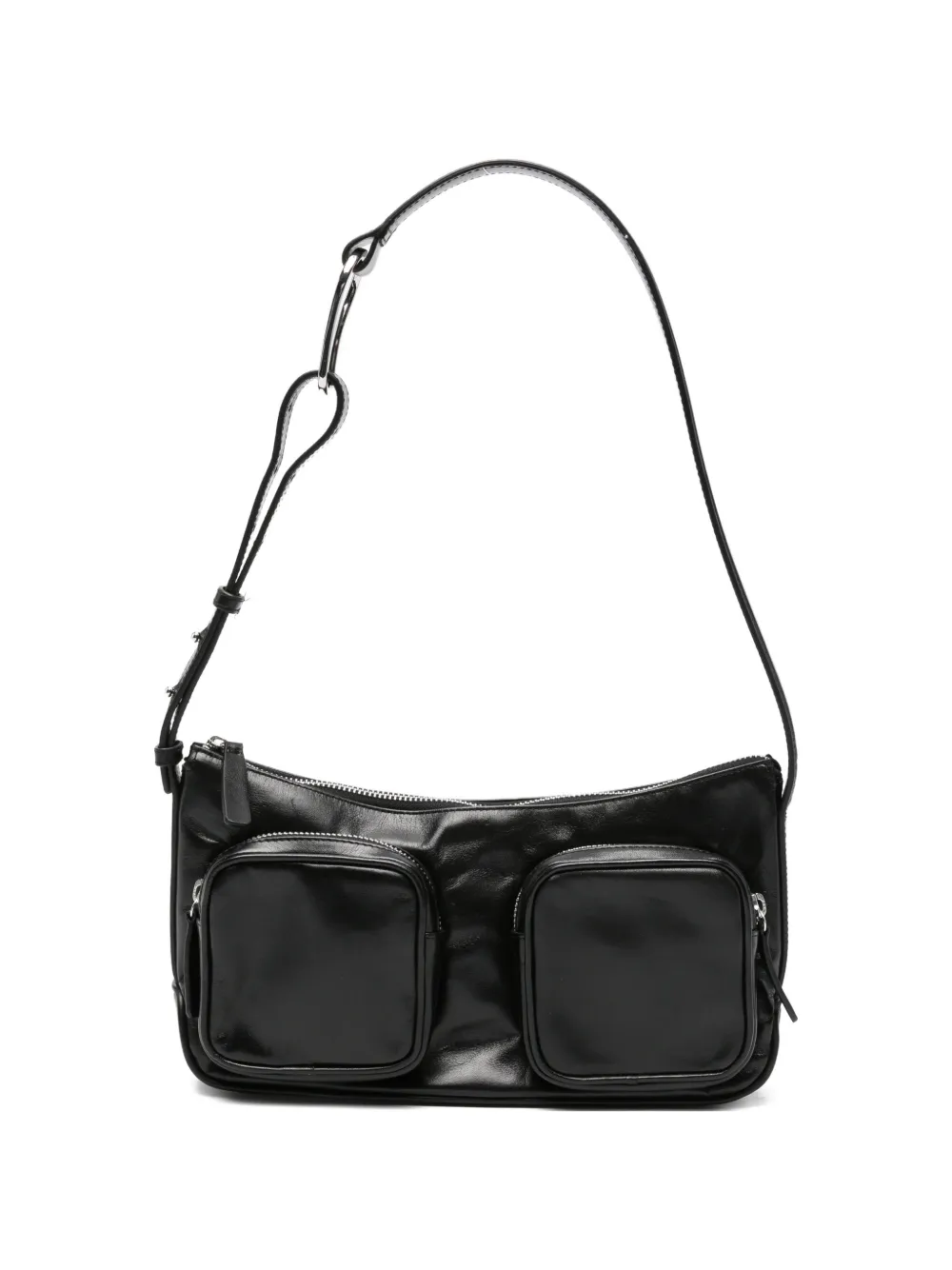 VAGABOND Valence pocket-detail shoulder bag - Nero