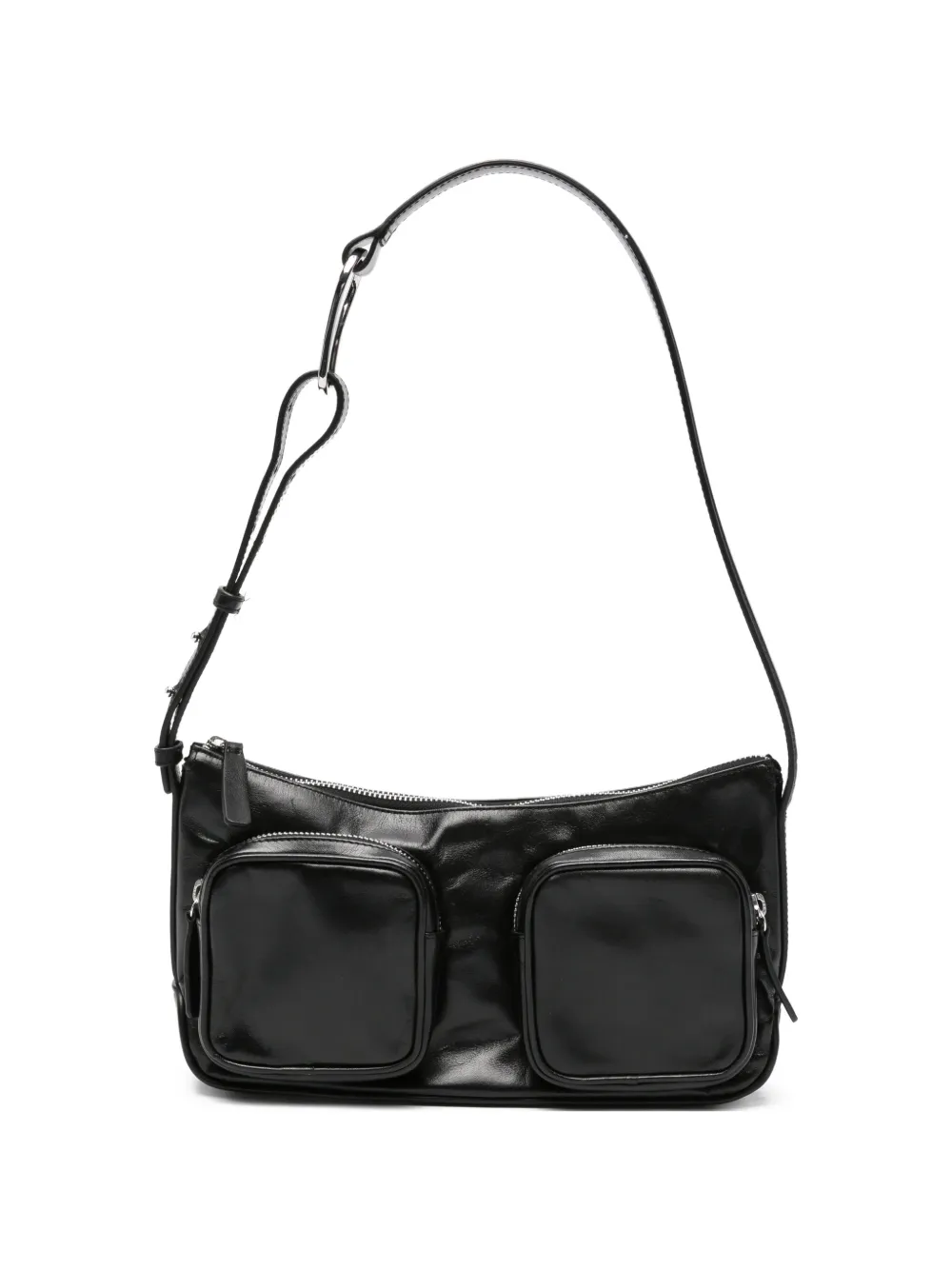 VAGABOND Valence pocket-detail shoulder bag - Nero