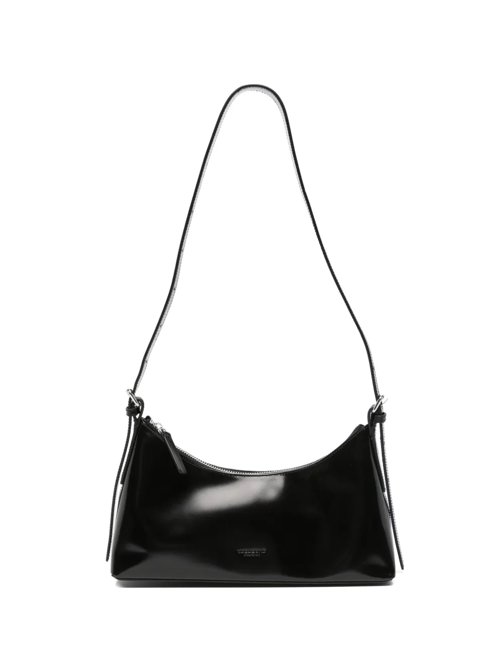 VAGABOND mini Bari polished-finish shoulder bag - Nero