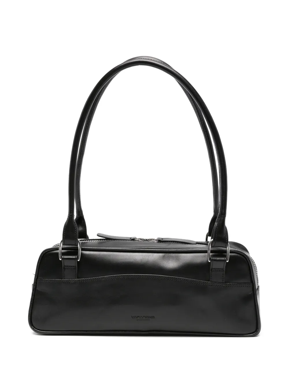 VAGABOND mini Nomi logo-debossed leather shoulder bag - Nero