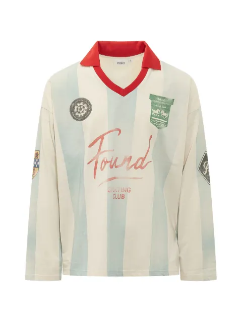 FOUND Striped Sport LS Jersey long-sleeve T-shirt