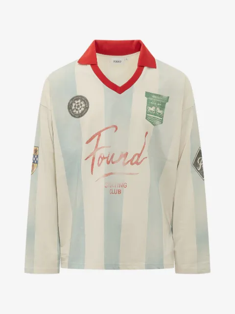 FOUND Striped Sport LS Jersey long-sleeve T-shirt