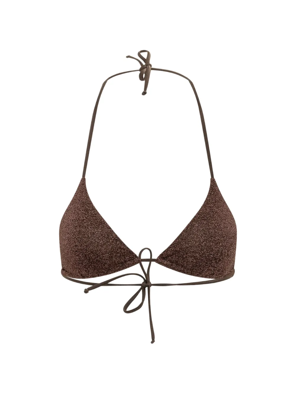 Sundek Jennifer glitter triangle bikini top
