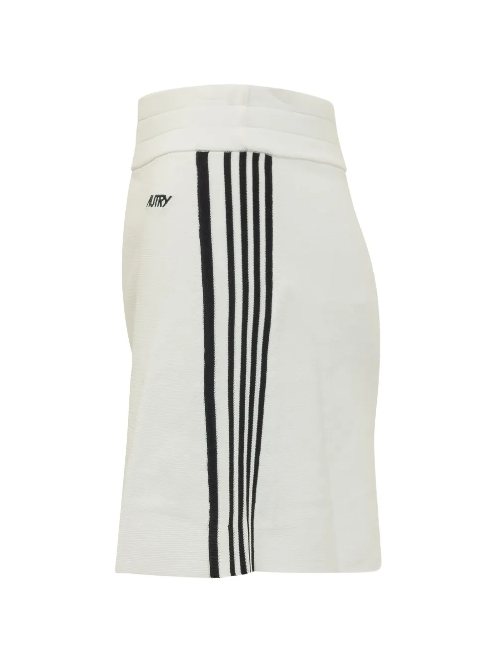 Autry logo-print side-stripe skirt - Toni neutri