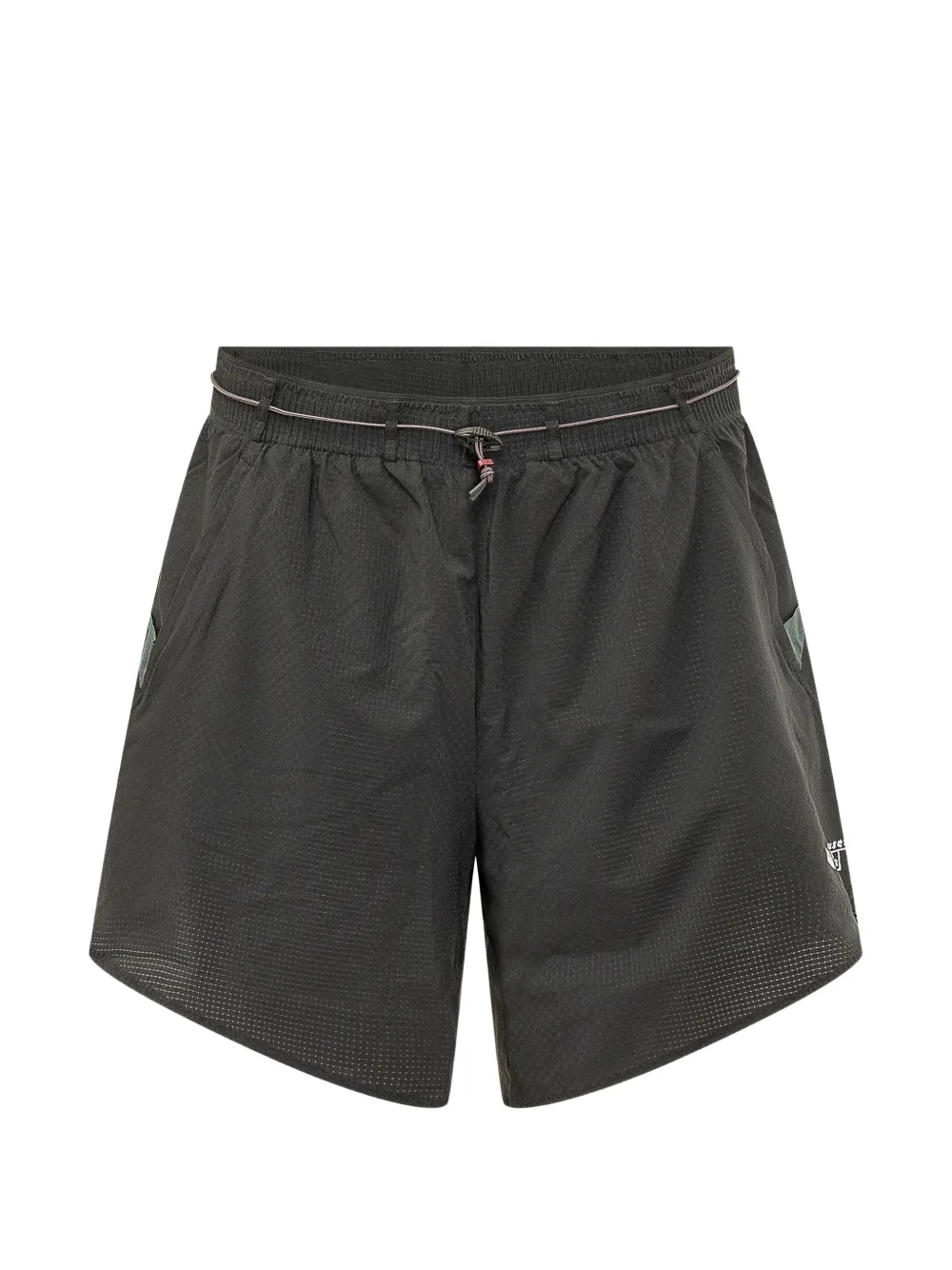 Klättermusen Diser logo-print shorts - Grigio