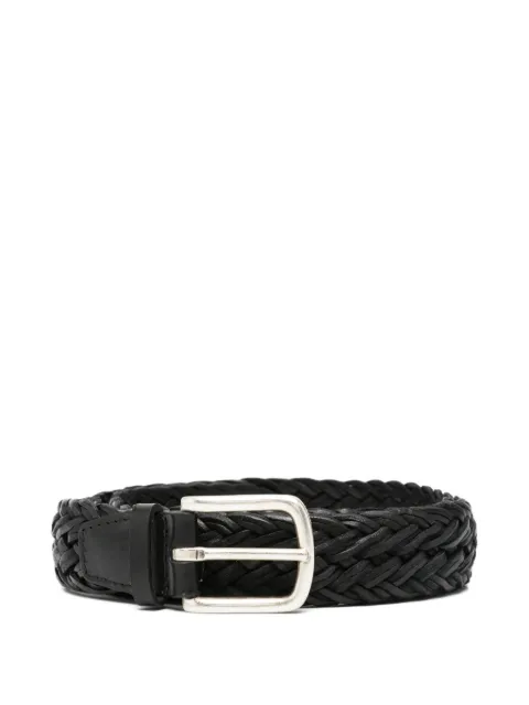 Orciani braided leather belt
