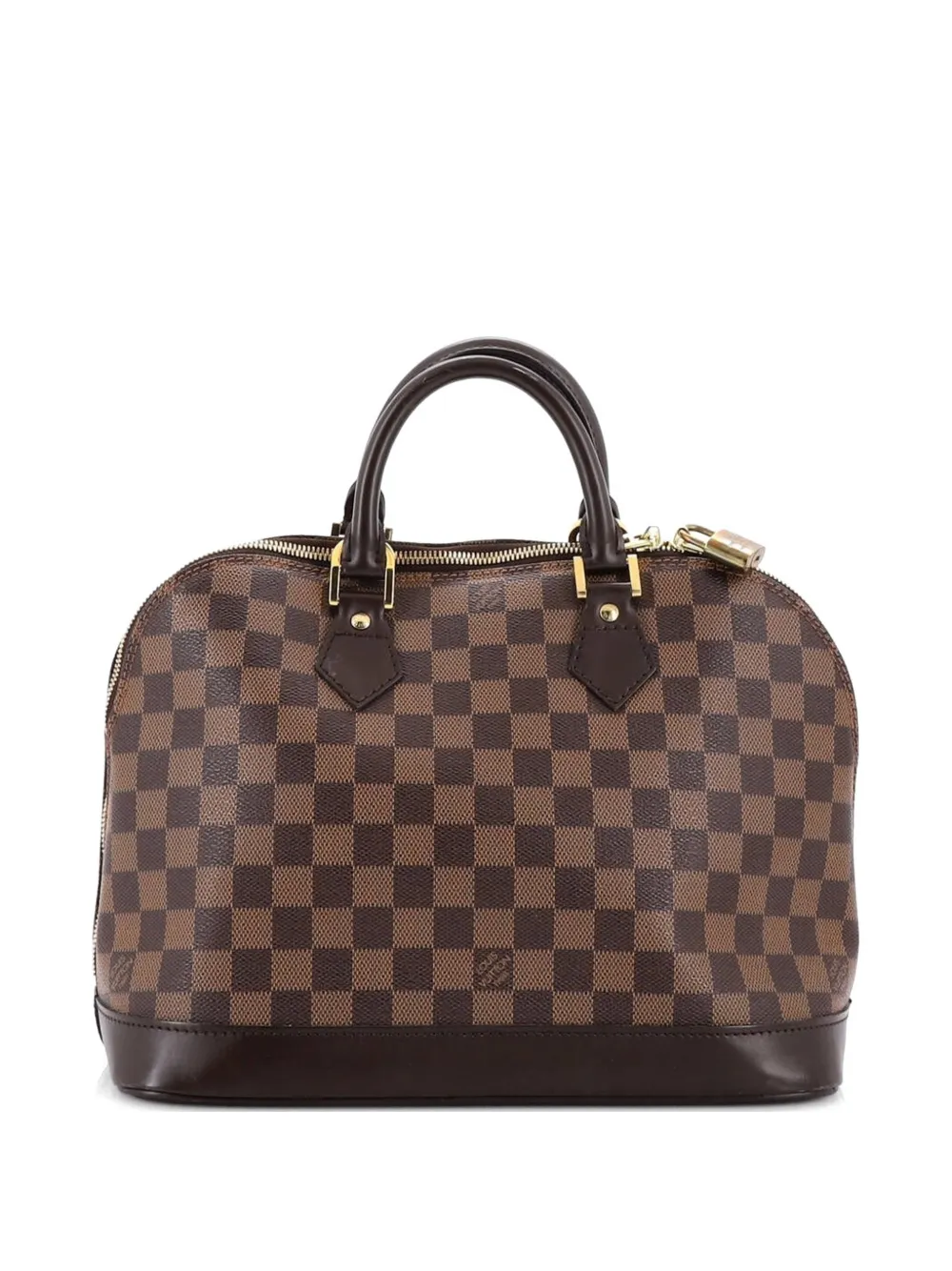 Louis Vuitton Pre-Owned Borsa a mano Alma Damier PM con tracolla - Marrone