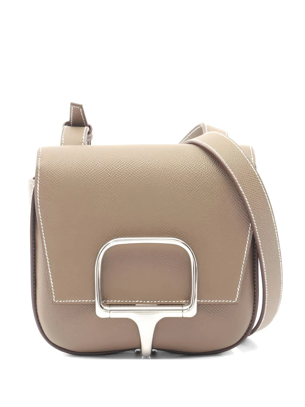 Hermès Pre-Owned 2022 mini Della Cavalleria crossbody bag - Neutrals