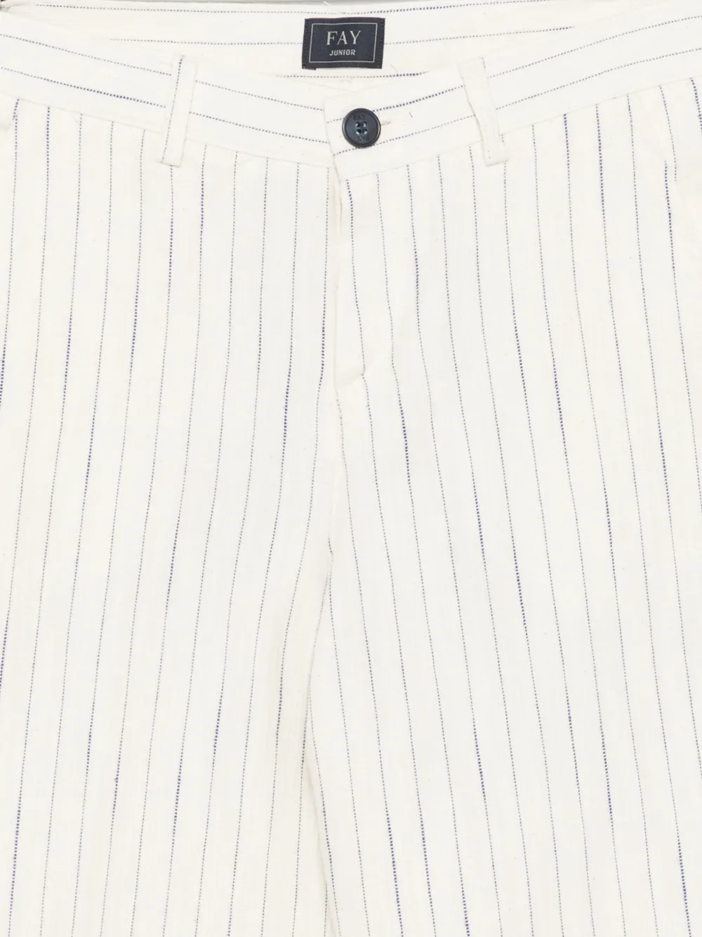 Fay Kids Broek met krijtstreep Beige